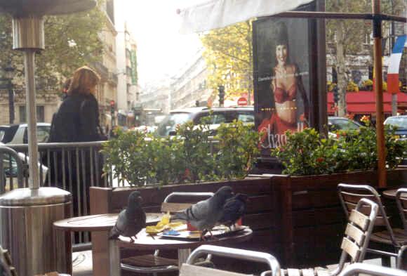 Glimpse of Paris in November 2003