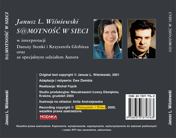 Samotnosc w Sieci, AUDIO, okladka